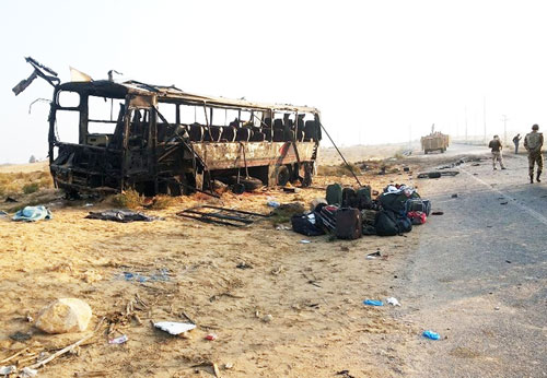 Κάιρο: Πυρά εναντίον λεωφορείου του στρατού