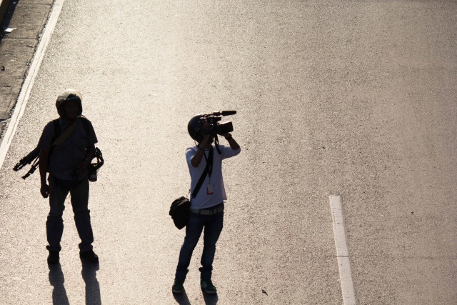 Αστυνομική βία εναντίον του Τύπου