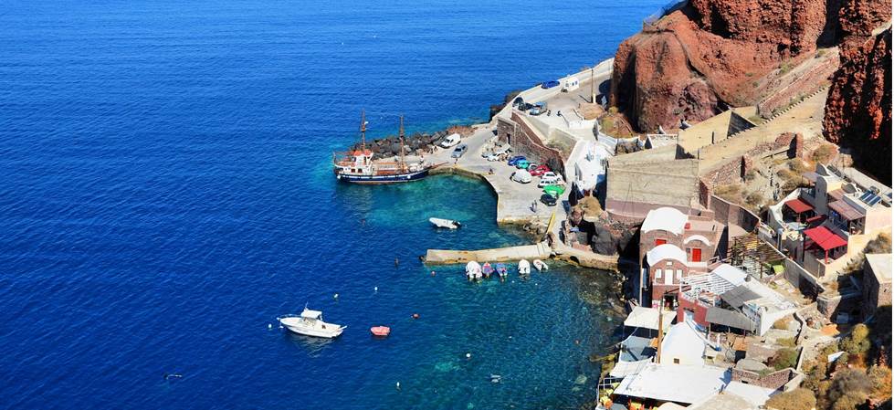 Η Σαντορίνη στα ομορφότερα λιμάνια της Ευρώπης