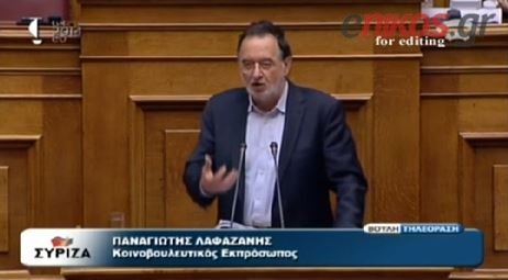 ΒΙΝΤΕΟ-Ο Λαφαζάνης σήκωσε το γάντι