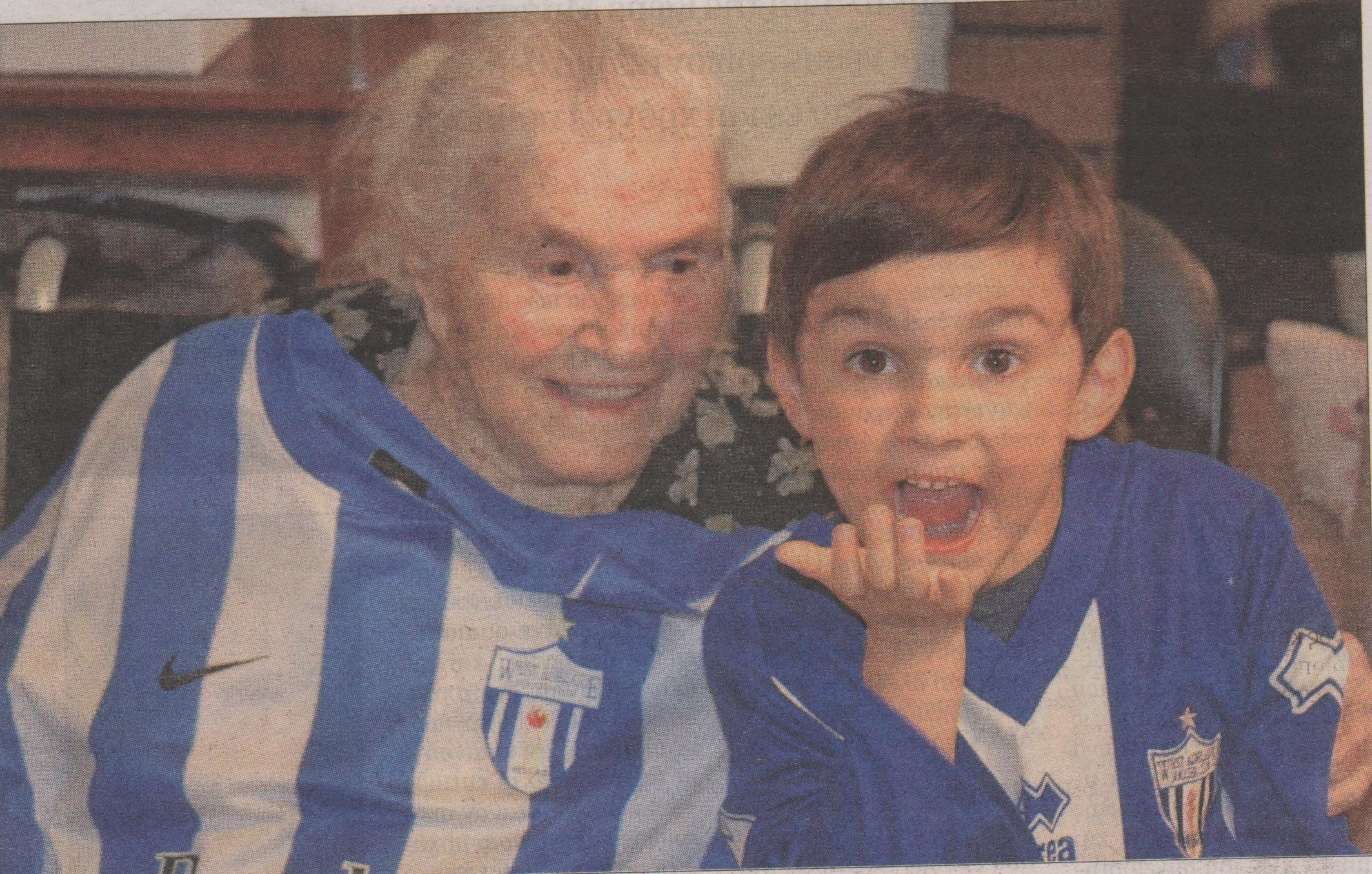 Η γηραιότερη φίλαθλος είναι Ελληνίδα