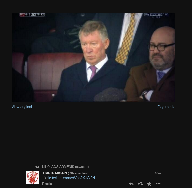 ΦΩΤΟ-Η έκφραση του Φέργκιουσον για την United του Μόγιες