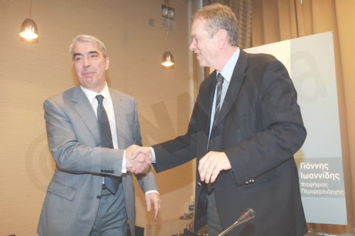 Συνάντηση Κεδίκογλου με Ιωαννίδη και Καλαφάτη