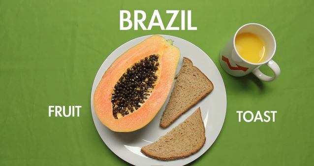 BINTEO-Τι τρώνε για πρωινό στον κόσμο;