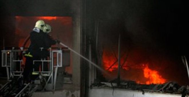 Φωτιά σε μπαρ του Ηρακλείου