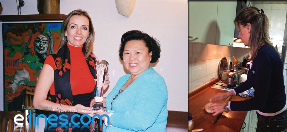 Ελληνίδα μυεί τους Κινέζους στο ελαιόλαδο