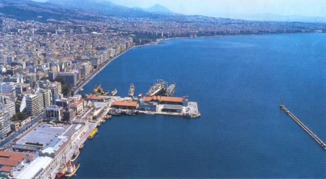 Στάση εργασίας στο λιμάνι της Θεσσαλονίκης