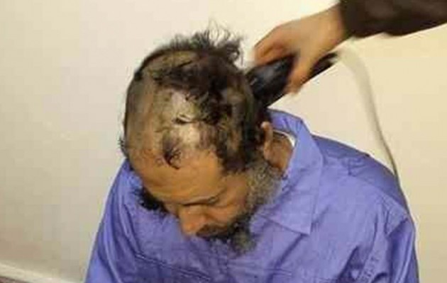 ΦΩΤΟ-Κούρεμα με την ψιλή στο γιο του Καντάφι