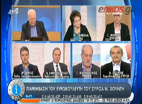 ΒΙΝΤΕΟ-Αντιπαράθεση Χουντή – Τζαβέλλα