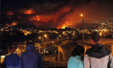 Στους 11 οι νεκροί από την πυρκαγιά στη Χιλή