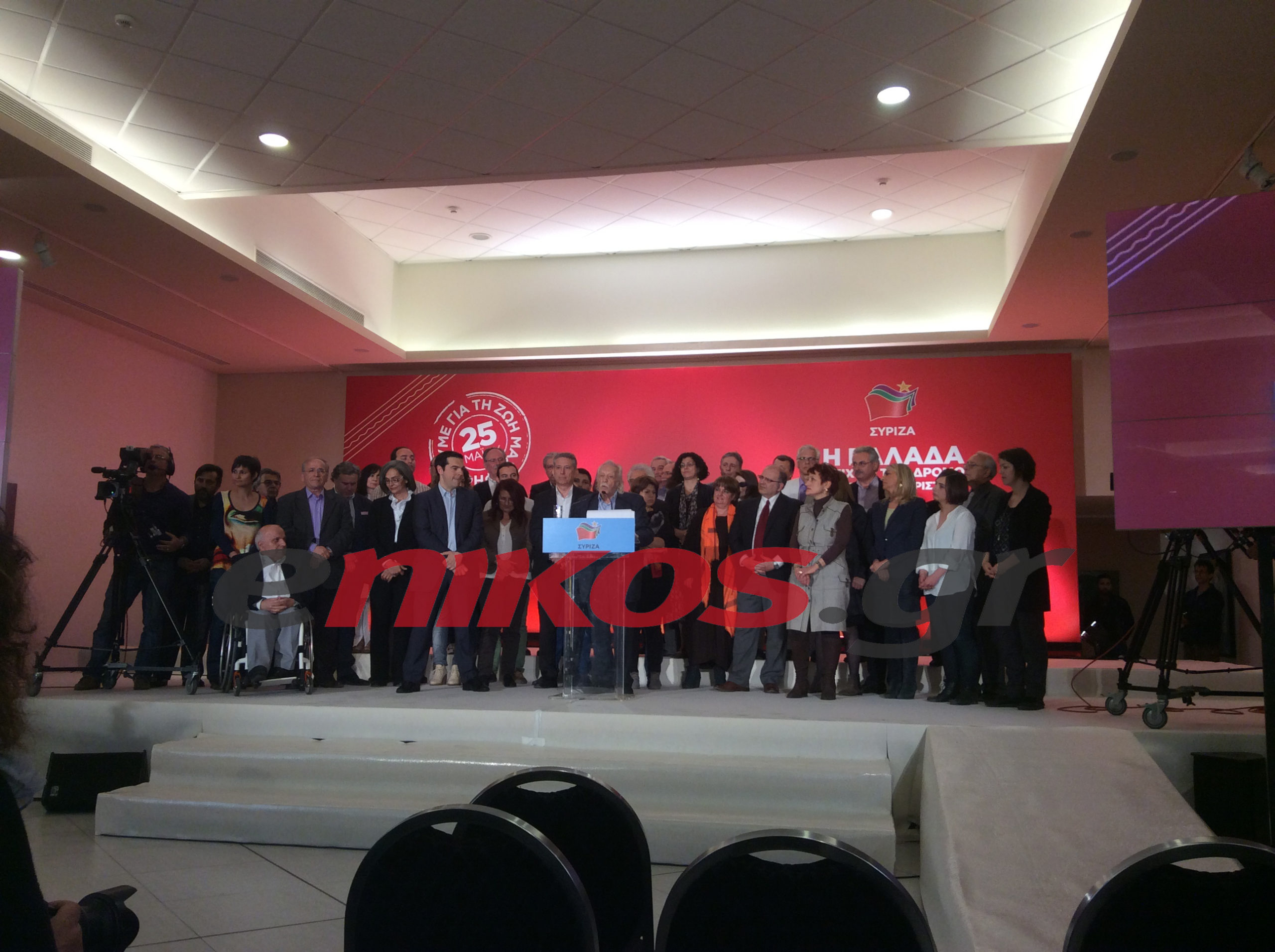 ΦΩΤΟ-Η παρουσίαση των υποψήφιων ευρωβουλευτών του ΣΥΡΙΖΑ