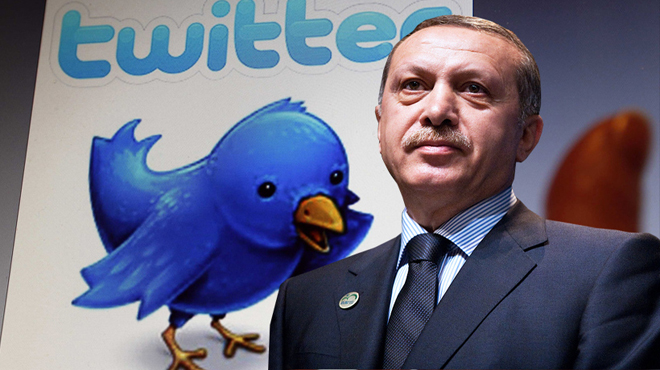 “Μπλοκ” στους λογαριασμούς twitter που υπέκλεπταν τον Ερντογάν