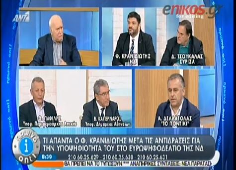 ΒΙΝΤΕΟ-Κρανιδιώτης: Το κόμμα θα αποφασίσει για την υποψηφιότητά μου