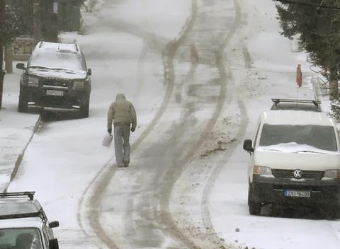 Χιόνισε στα ορεινά της Πέλλας