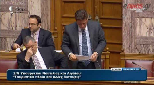 ΒΙΝΤΕΟ-Ένταση στη βουλή μεταξύ Μαρκογιαννάκη-Λαφαζάνη