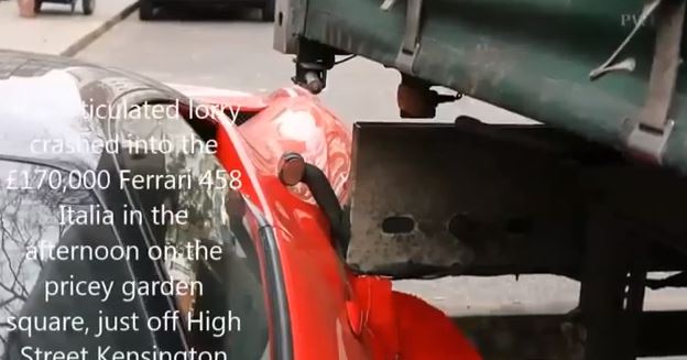 ΒΙΝΤΕΟ-Το “άτυχο παρκάρισμα” της Ferrari
