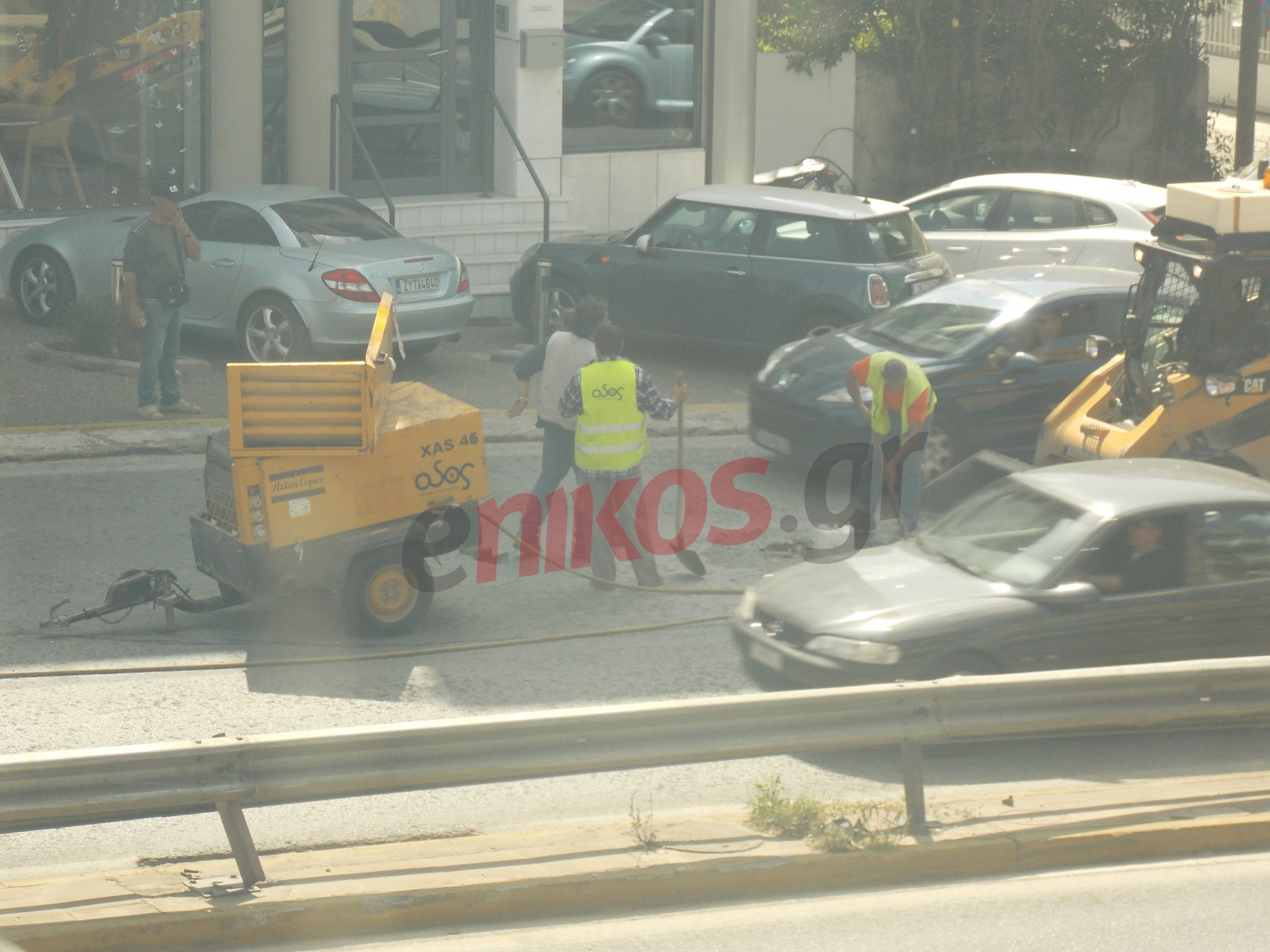 ΦΩΤΟ-Έργα στην Κηφισίας