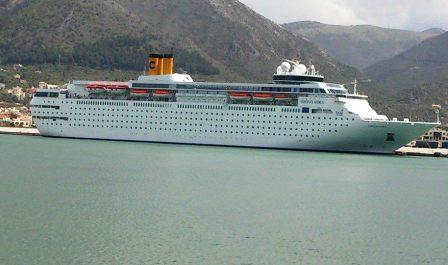 Στην Ηγουμενίτσα το πρώτο κρουαζιερόπλοιο της χρονιάς