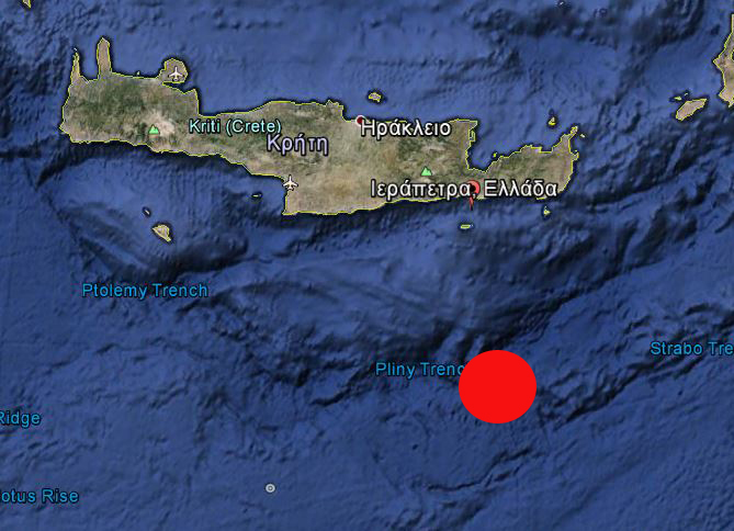 Σεισμός 4,8R στην Ιεράπετρα