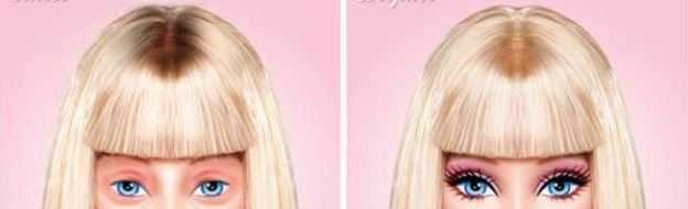 ΦΩΤΟ-Πώς θα ήταν η Barbie χωρίς μακιγιάζ;