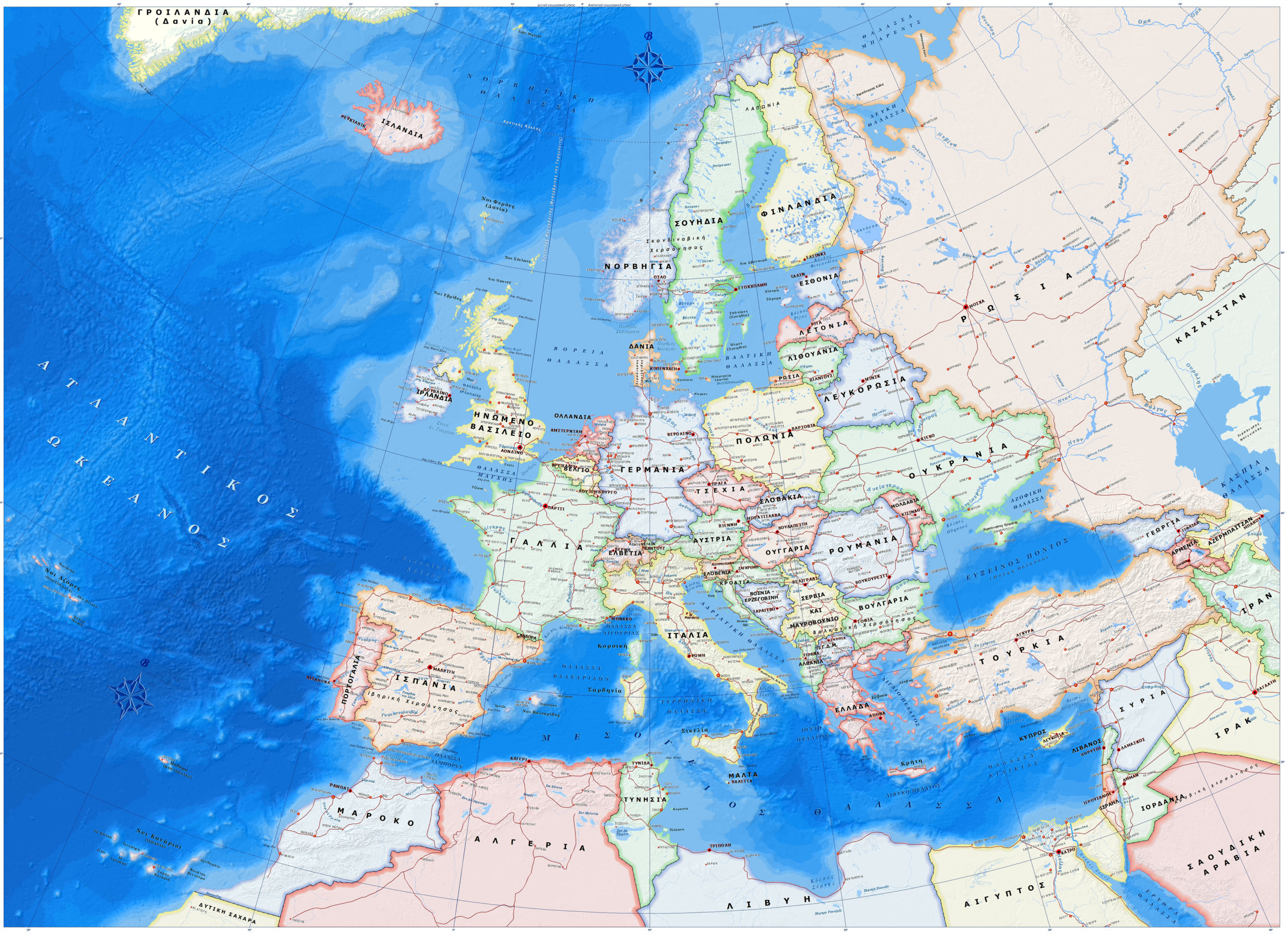 ΦΩΤΟ-20 τρόποι να «μοιράσεις» την Ευρώπη