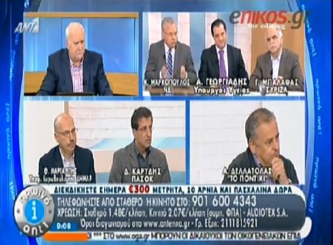 ΒΙΝΤΕΟ-Ένταση με Μαρκόπουλο και Μπαλάφα