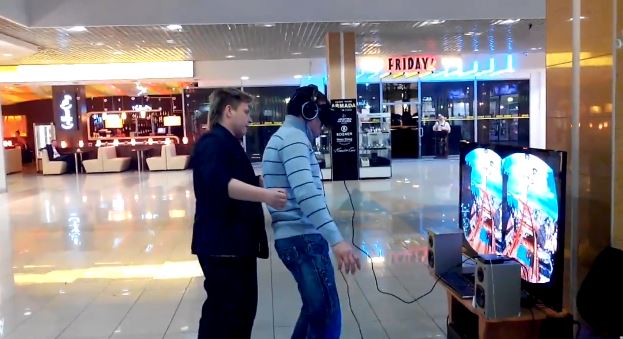 ΒΙΝΤΕΟ-Ο ψύχραιμος που τρόμαξε με το 3D