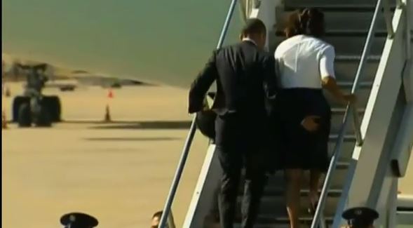 ΒΙΝΤΕΟ-Ο Ομπάμα… χούφτωσε την Μισέλ