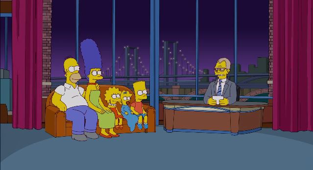 ΒΙΝΤΕΟ-Το αντίο των Simpsons στον Letterman