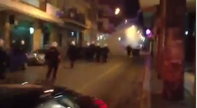 ΒΙΝΤΕΟ-Μεγάλα επεισόδια στην Πάτρα