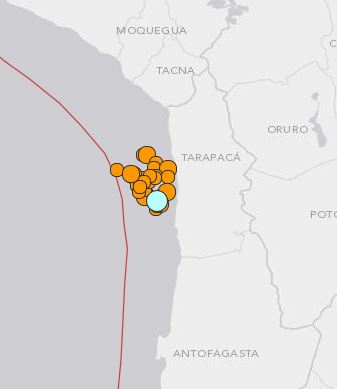 Νέος μεγάλος σεισμός στη Χιλή 6,4 ρίχτερ