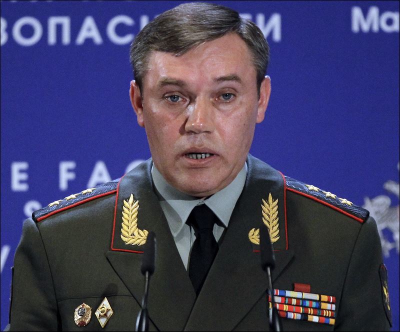 Ο Ρώσος αρχηγός ΓΕΕΘΑ κατηγορεί την Ουκρανία για σαμποτάζ