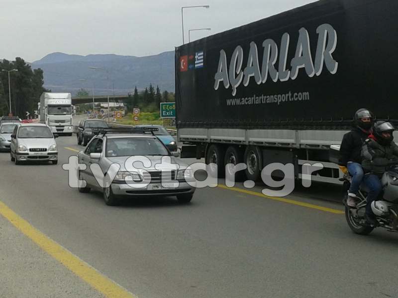 Ταλαιπωρία για τους οδηγούς στη Λαμία