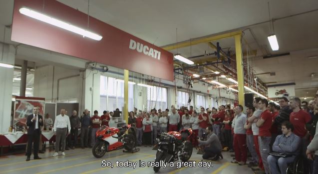 ΒΙΝΤΕΟ-Στην παραγωγή η 1199 Superleggera
