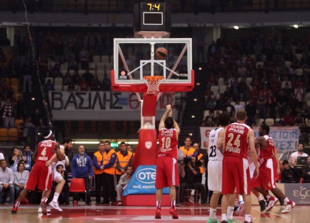 Ευρωλίγκα: Πρόστιμο 20.000 ευρώ στον Ολυμπιακό