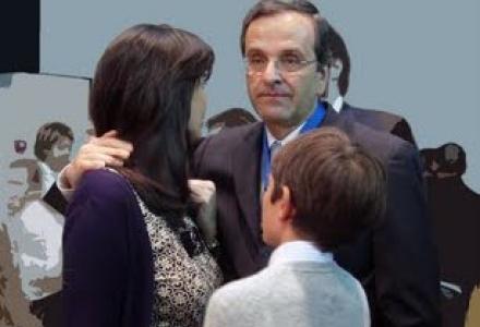 Βόλτα με τον γιο του ο Σαμαράς