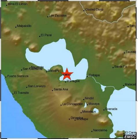 Ισχυρός σεισμός στη Νικαράγουα