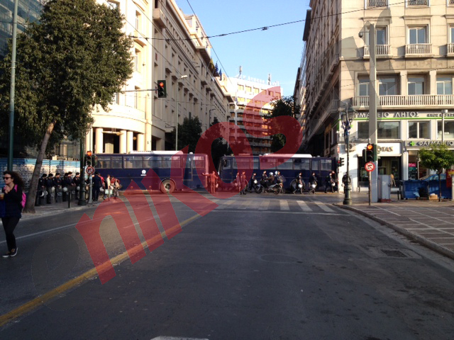 ΤΩΡΑ-Κλειστό το κέντρο της Αθήνας