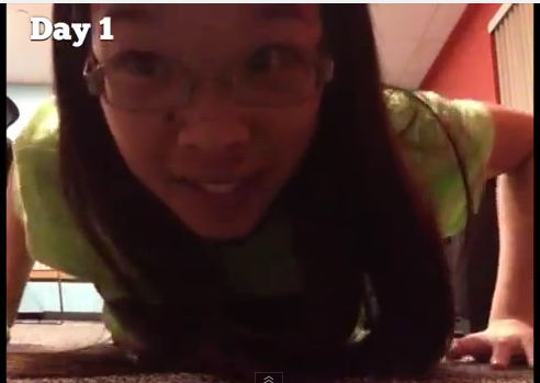 ΒΙΝΤΕΟ-Τα push-ups την μεταμόρφωσαν