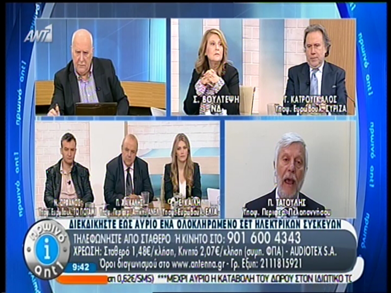 ΒΙΝΤΕΟ-Τατούλης: Πάνω από 1 δισ. τα έργα που εκτελούνται στην Πελοπόννησο