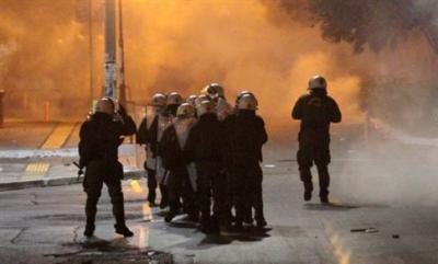 Τραυματίας ένας αστυνομικός στα επεισόδια