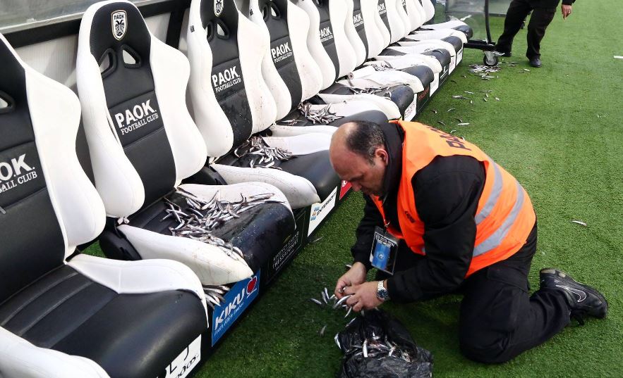 ΦΩΤΟ-Τα ψάρια στον πάγκο του Ολυμπιακού