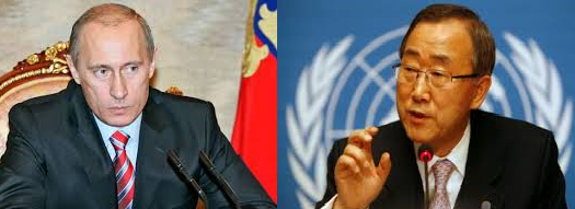 Για την Ουκρανία μίλησαν Μπαν Κι Μουν-Πούτιν