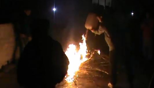 BINTEO-Έκαψαν τον Ιούδα στο Μεγανήσι