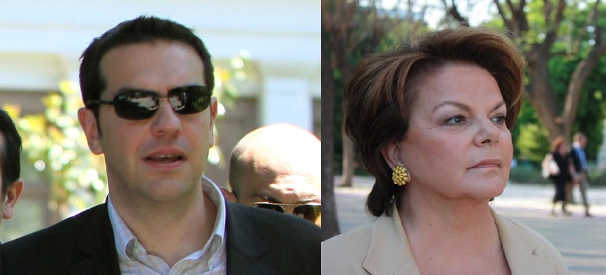 Η Τζαβέλλα, ο Τσίπρας και ο Καραμανλής