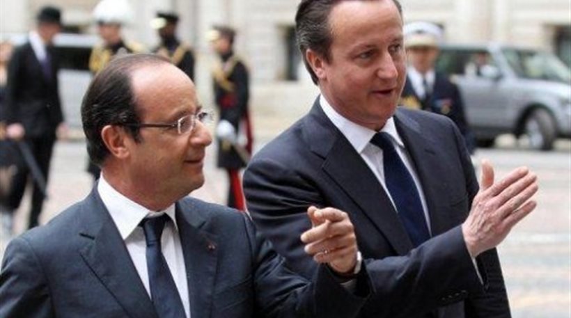 Ολάντ και Κάμερον καταδίκασαν τα επεισόδια στην Ουκρανία