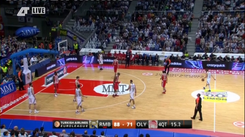 Δεν άντεξε ο Ολυμπιακός στη Μαδρίτη (88-71)