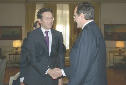 Στο Μαξίμου ο Ντάισελμπλουμ