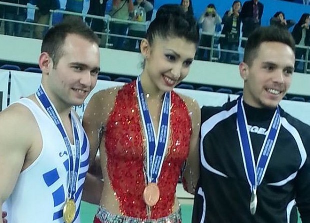 Στην κορυφή του κόσμου τρεις Έλληνες γυμναστές