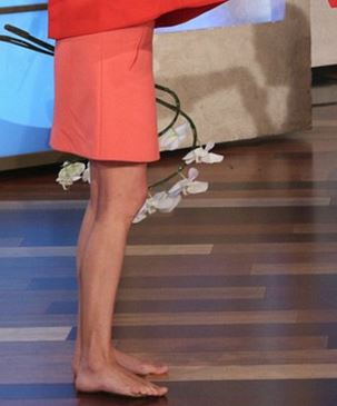 ΦΩΤΟ-Ποια ηθοποιός πήγε ξυπόλυτη σε τηλεοπτικό σόου